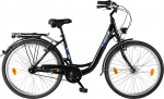 BBF  Cityrad Collection Line Deep Wave Fahrrad 28" 7-Gangschaltung, 46er Rahmen, schwarz